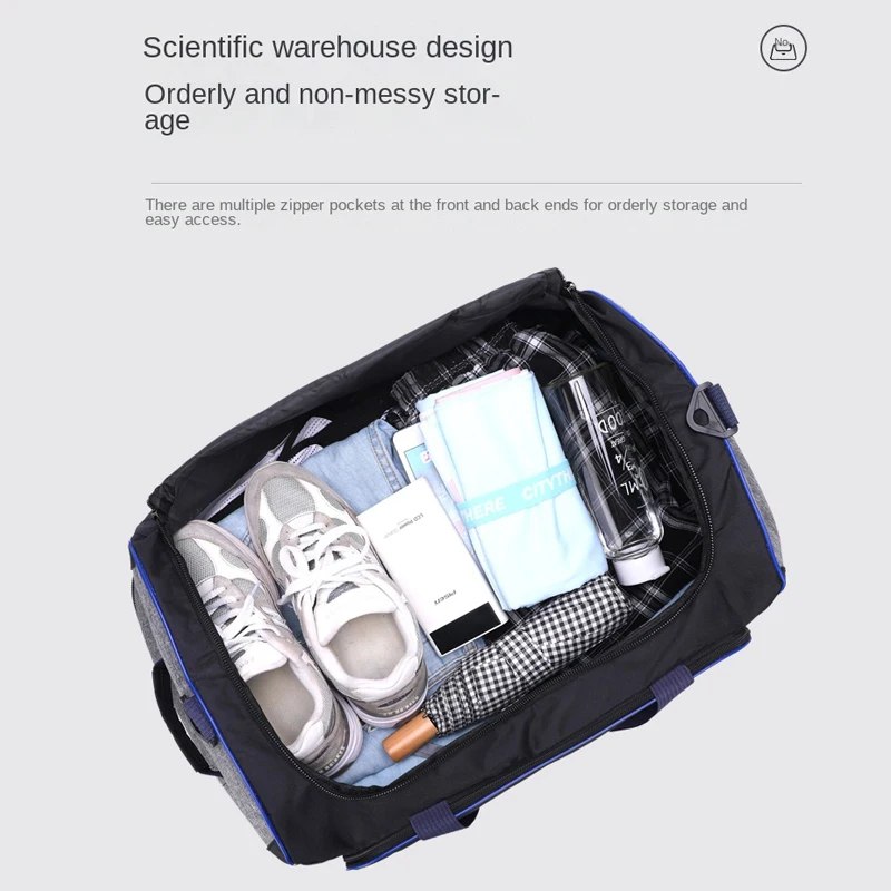 Large capacity Trolley Bag Tra - огляд і ціна Foldable Rolling Luggage Bag