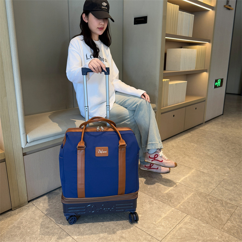 Wheeled Duffel Bag with Telesc - огляд і ціна Foldable Rolling Luggage Bag