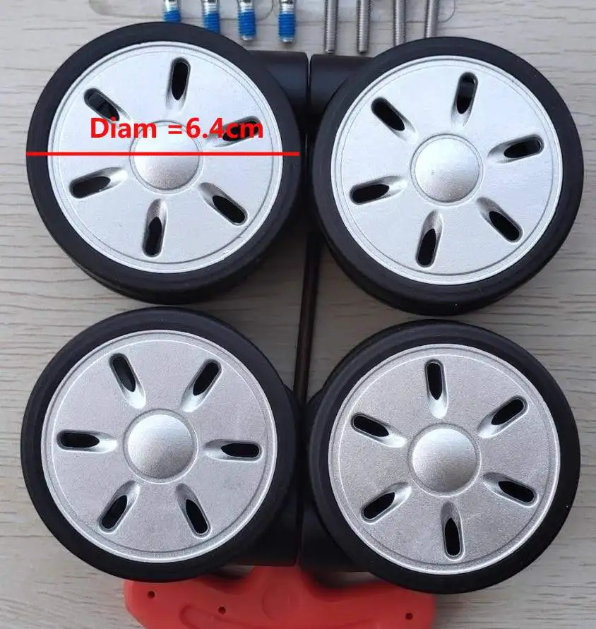Suitable For Rimowa Suitcases  - огляд і ціна Silent Replacement Luggage Wheels