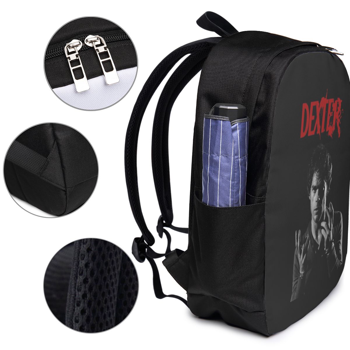 Movie Dexter Morgan Backpack T - огляд і ціна Backpacks